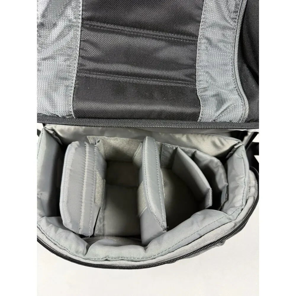 Lowepro Camera Backpack DSLR Photography Gear Laptop Bag Black Gray
